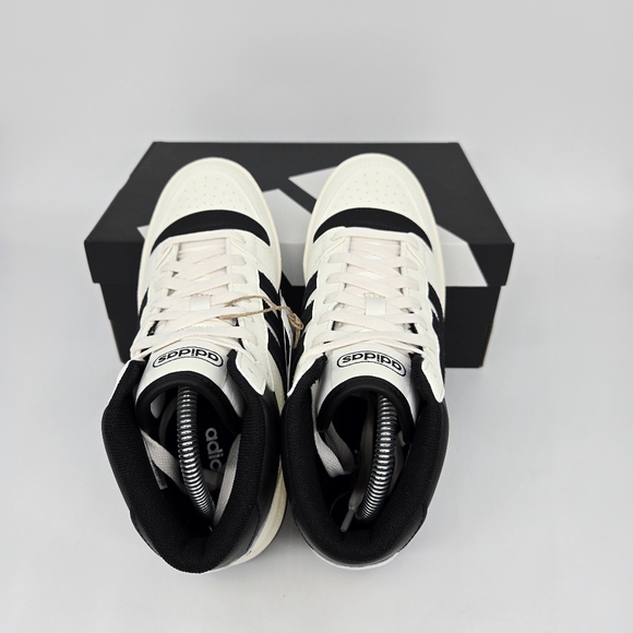 New Adidas Break Start Mid 'White Black' Women's Shoes Size 8 - Picture 5 of 8